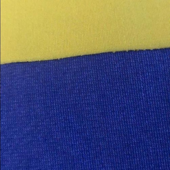 Britt Ryan Blue/Lime Work/Office Dress - Picture 5 of 7